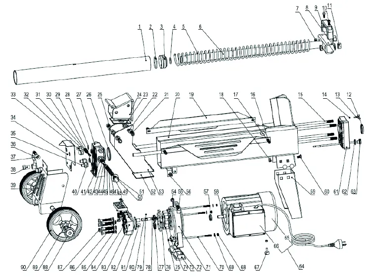 Фильтр травосборника  для DDE LM51-60DB Арт.:21010010290