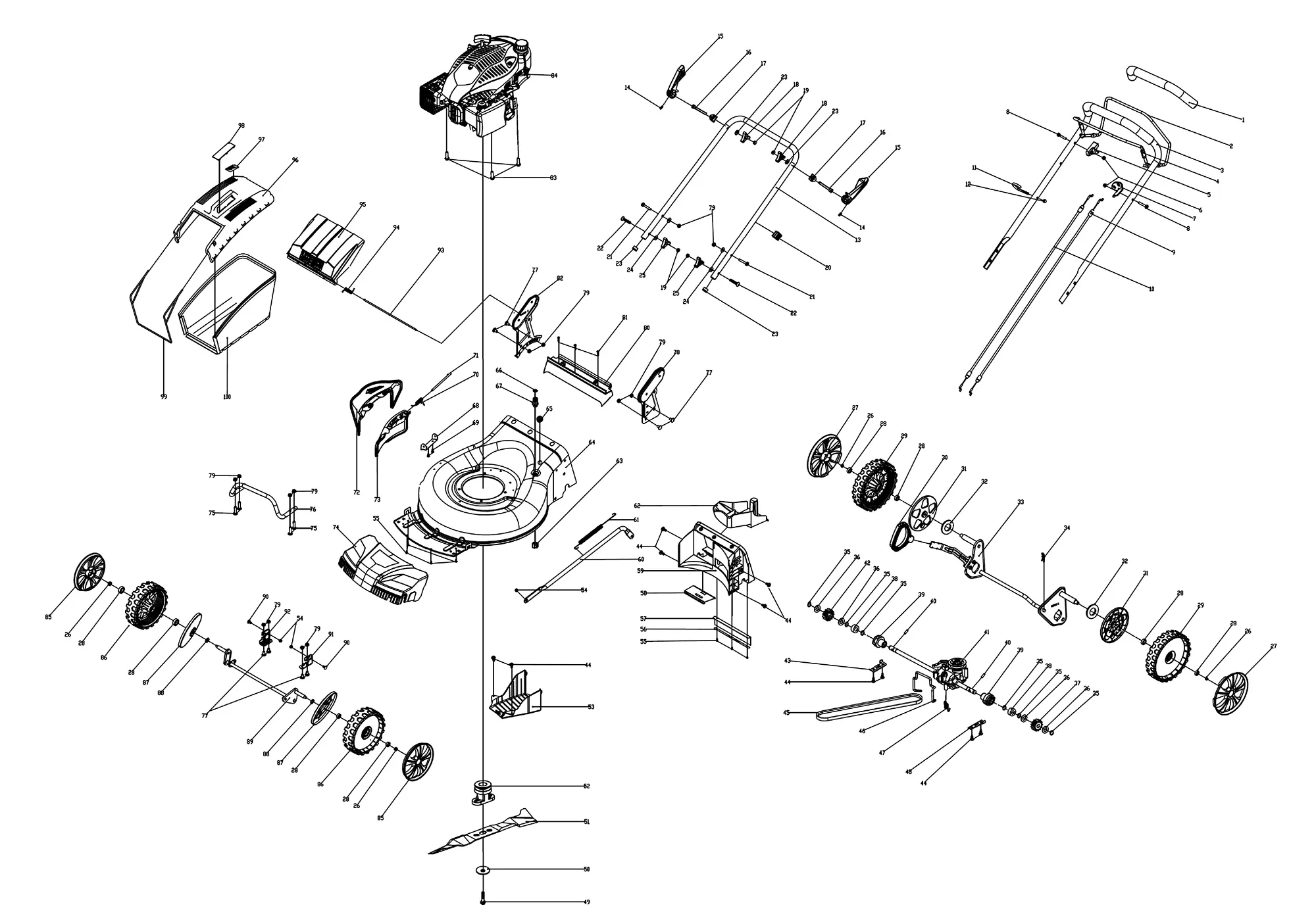 Подшипник колеса  для DDE LM53-75DB Арт.:60010100000
