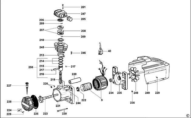 Запчасти, схема и деталировка Dewalt D55155-TYPE-2-blok-porshen
