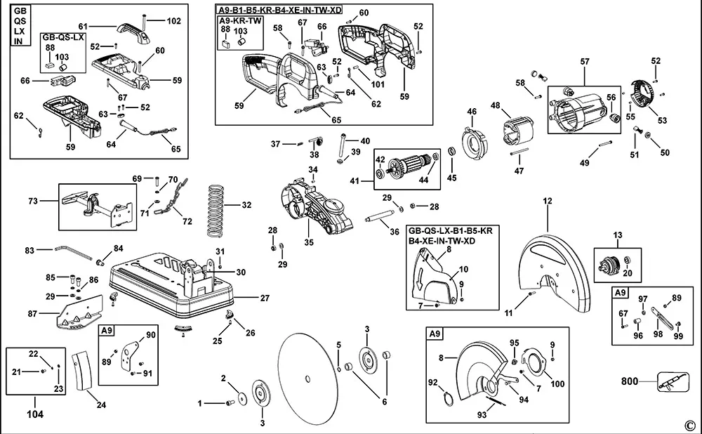 Конденсатор для Dewalt D28710 TYPE 1 Арт.:N095814