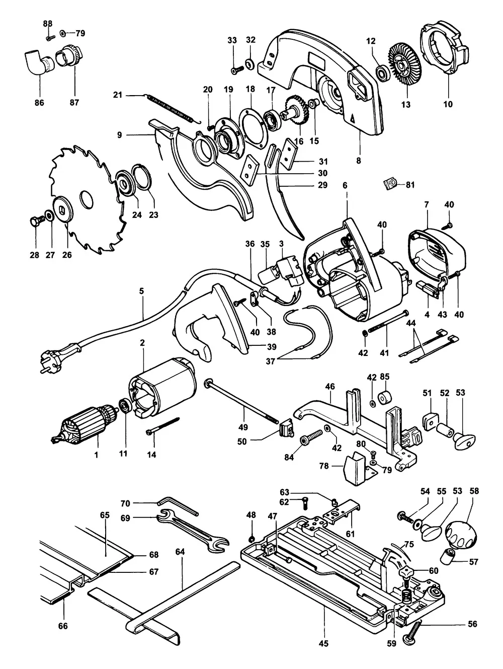 Шестерня MH165 2.3.4 для Dewalt DW365 TYPE 4 Арт.:247068-01