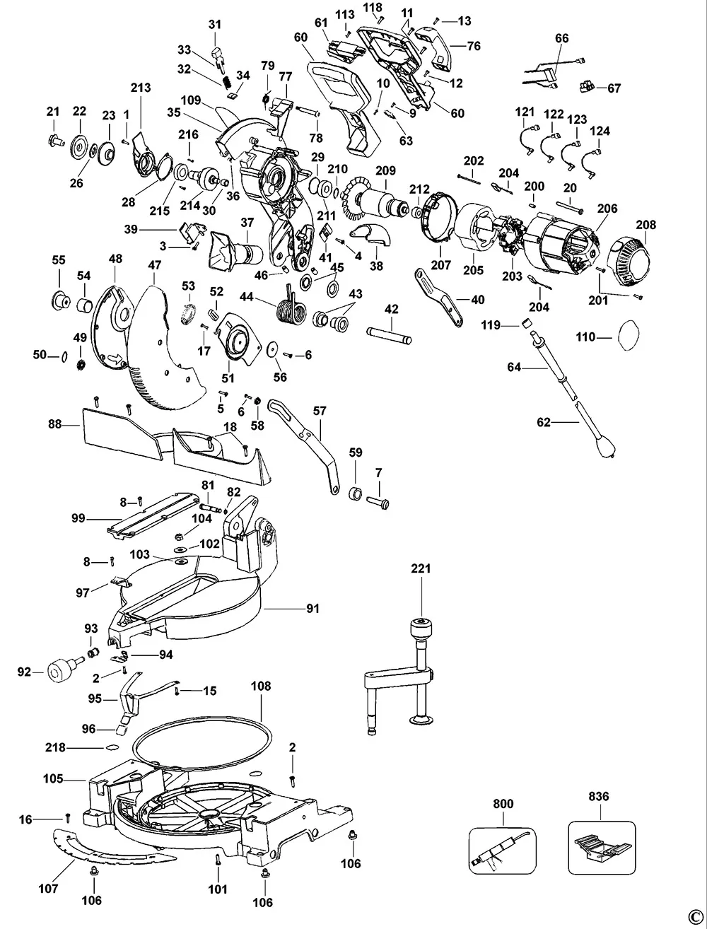 Подшипник 6202 для Dewalt DW702 TYPE 1 Арт.:868768-07