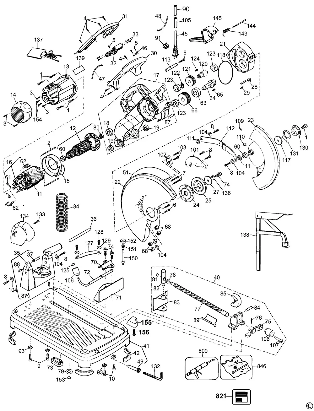 Шестерня для Dewalt DW872 TYPE 2 Арт.:382680-00
