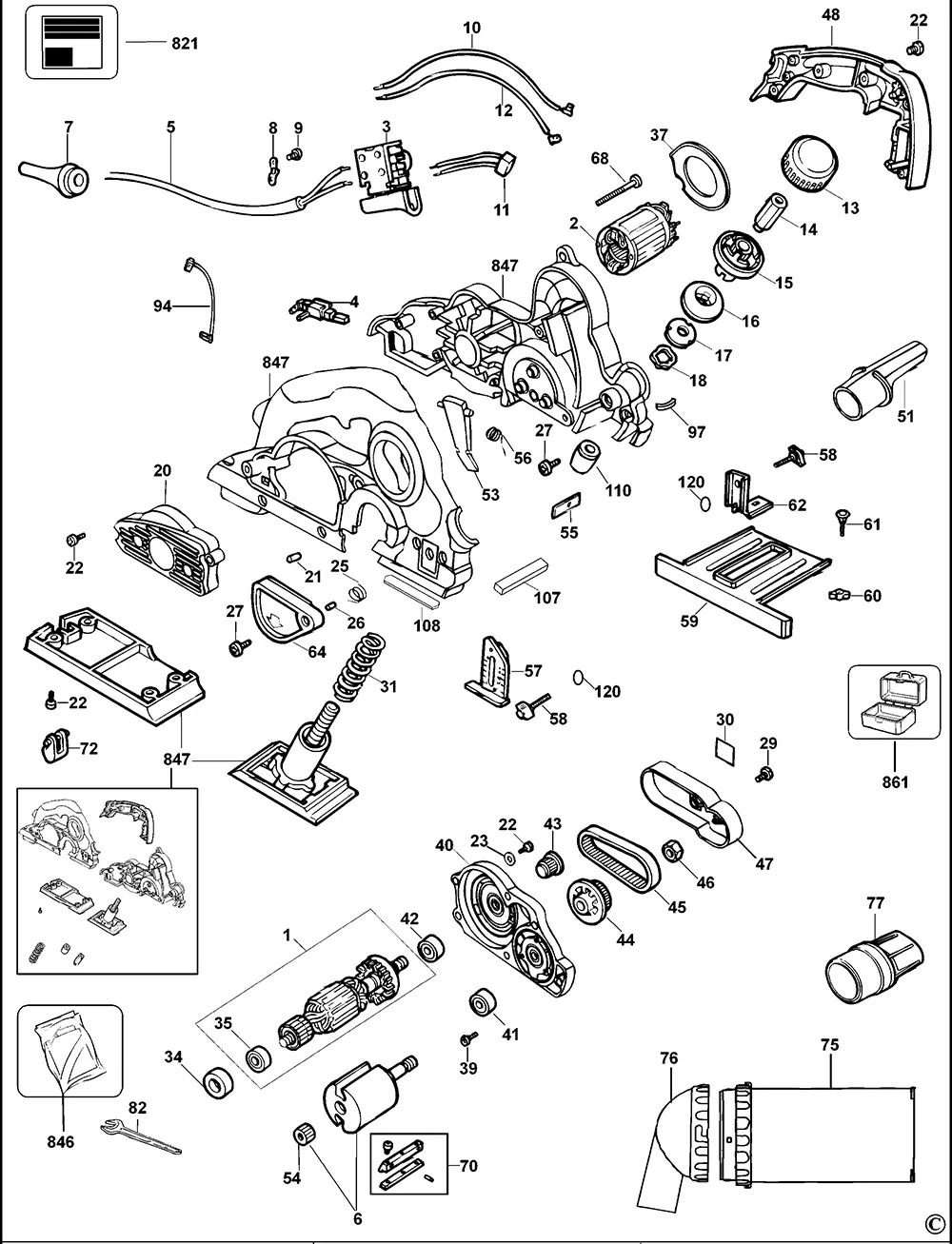Основание для Dewalt D26500 TYPE 1 Арт.:326590-01