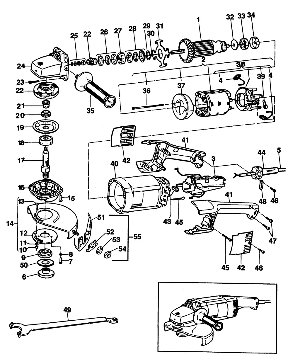 Гайка M4 для Dewalt DW432 TYPE 1 Арт.:330015-01