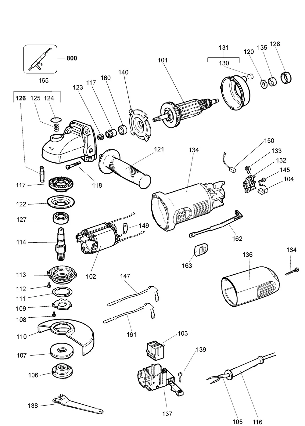 Кнопка для Dewalt DW821 TYPE 1 Арт.:569624-01