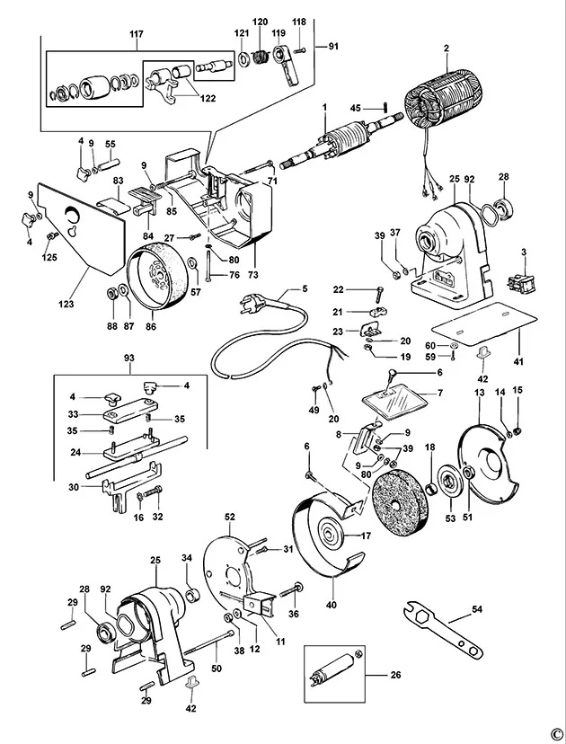 Корпус для Dewalt DW753 TYPE 2 Арт.:378791-20