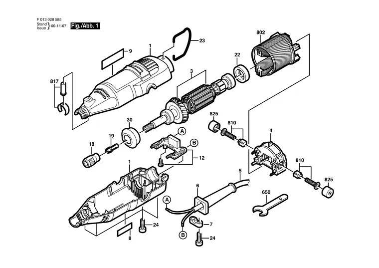 Выключатель для Dremel 275 (ТИП F013027567) Арт.:2610912853