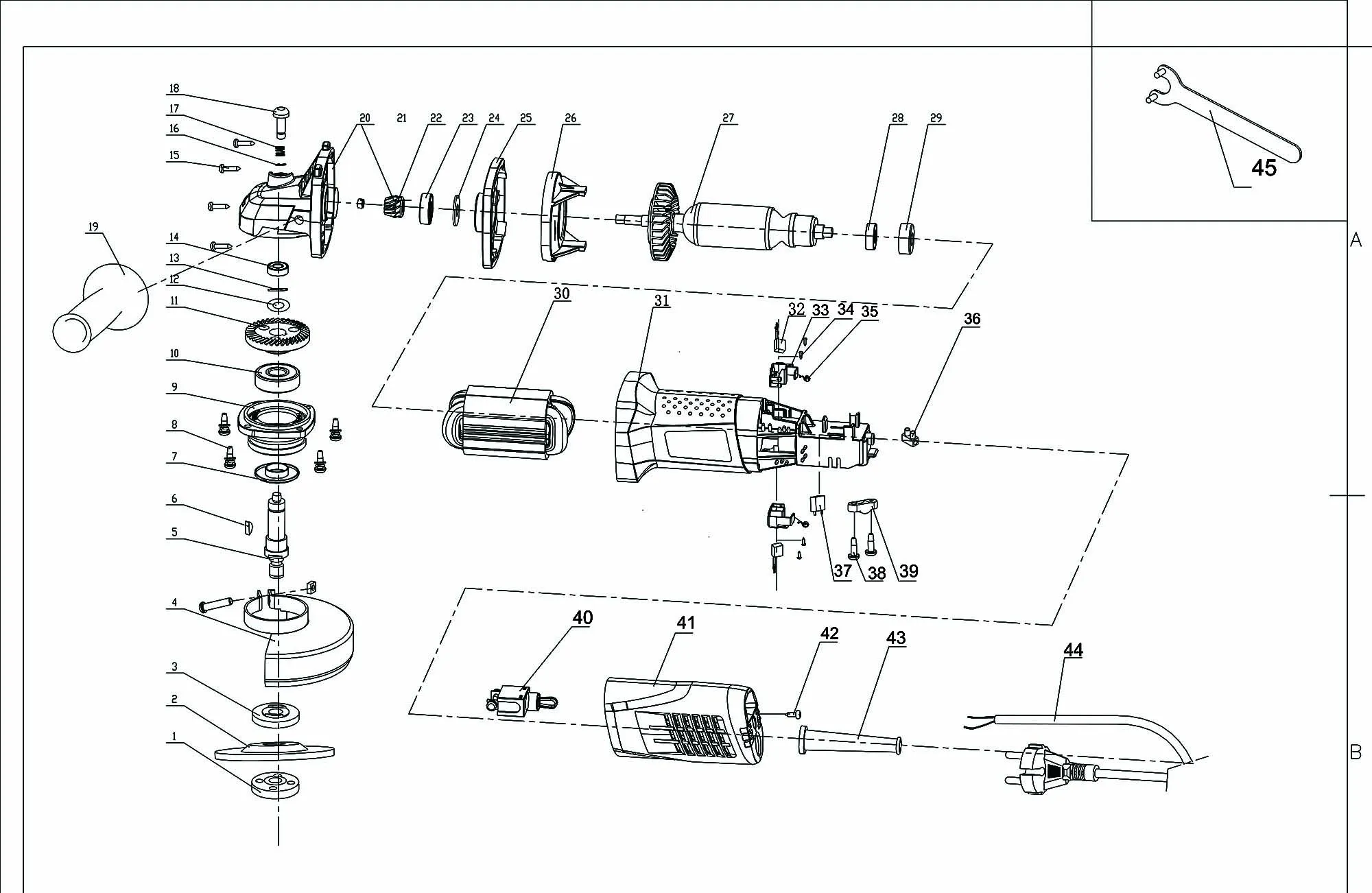 Корпус редуктора для Hyundai G750J Арт.:HYG750J­20