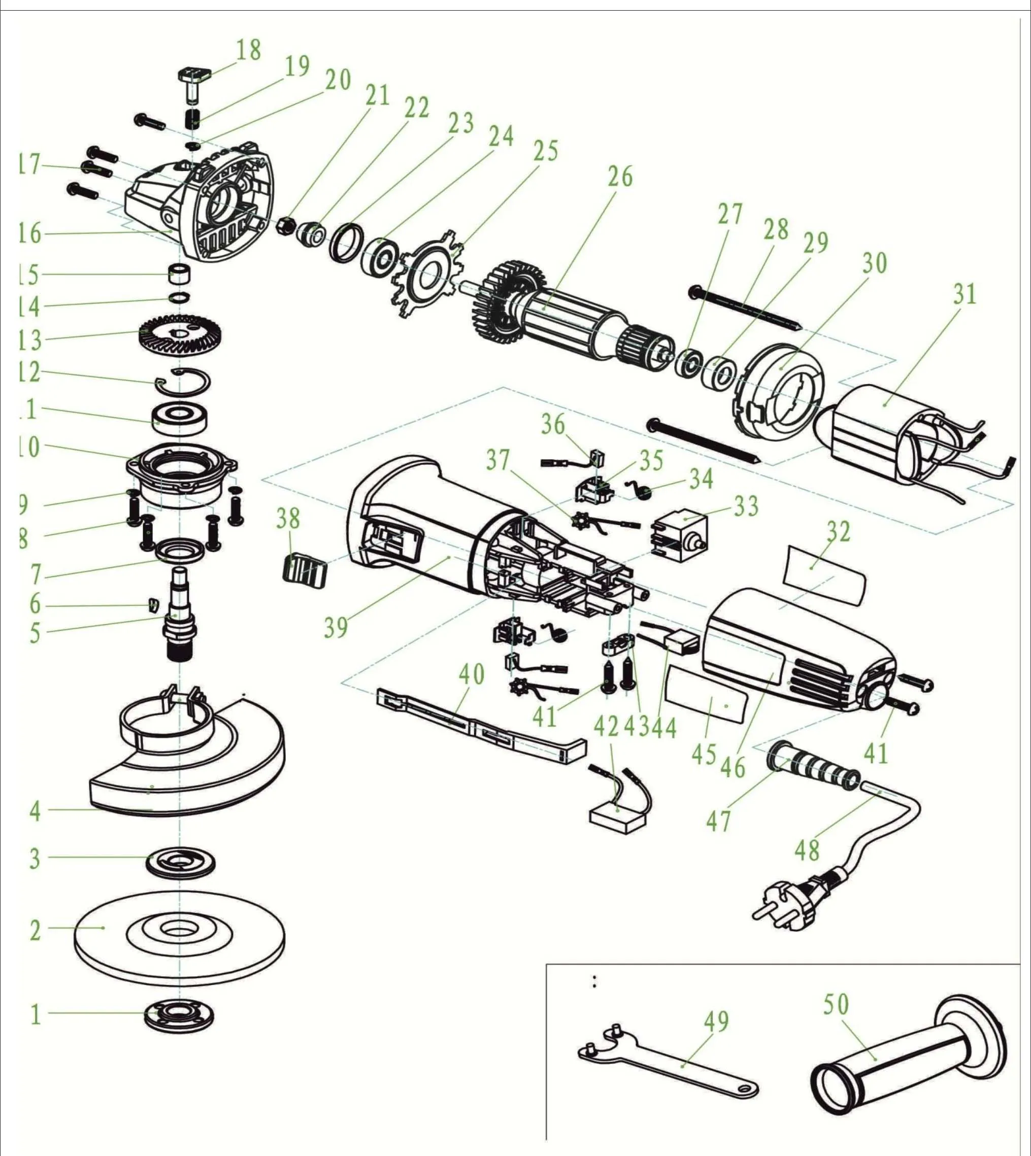 Запчасти, схема и деталировка Hyundai G850-125