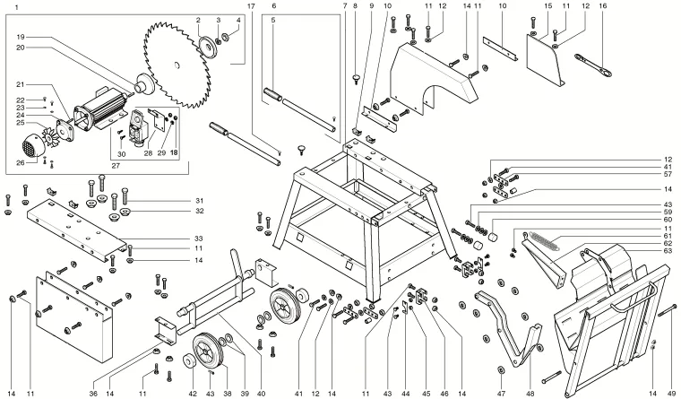 Шайба для Metabo BW 750 HW/7,40 DNB (ТИП 0190707500 10) Арт.:141150430