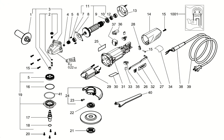 Выключатель для Metabo W 680 (ТИП 06696000) Арт.:343408260