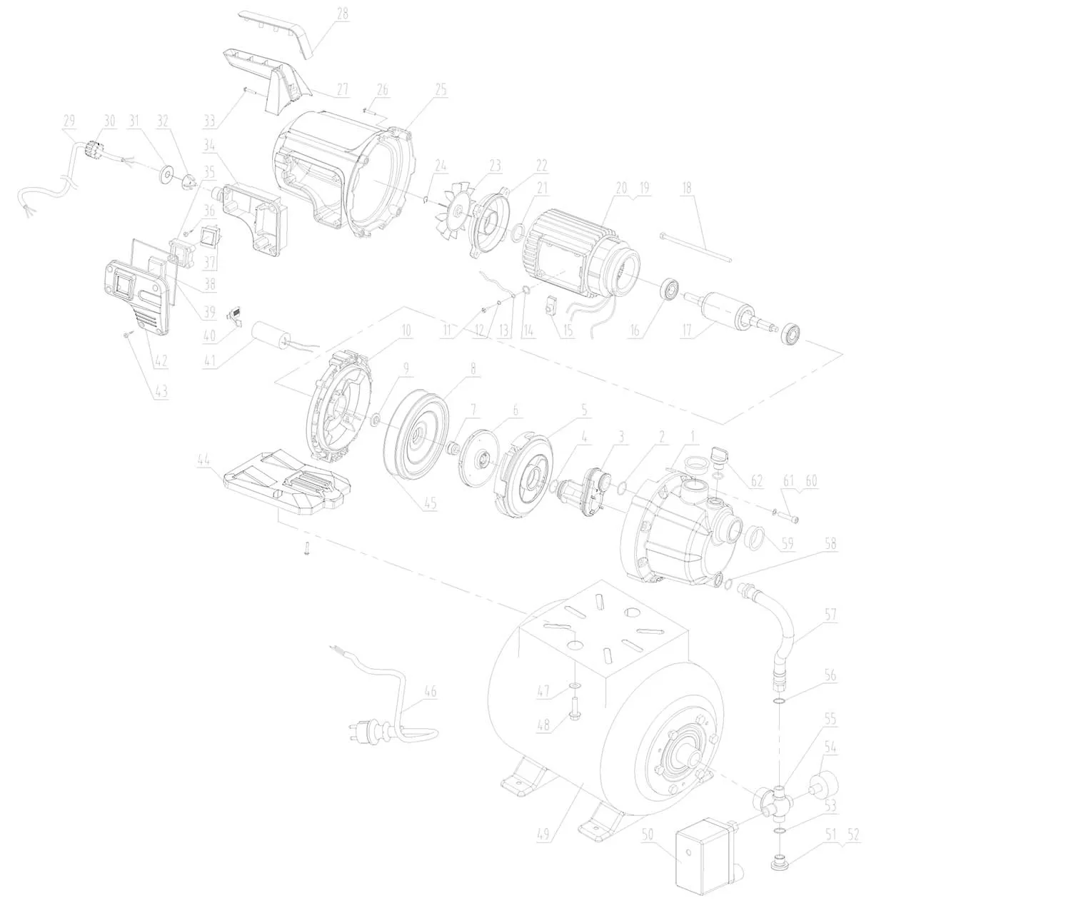 Манометр  для Quattro Elementi Automatico-801 Арт.:770-629-054