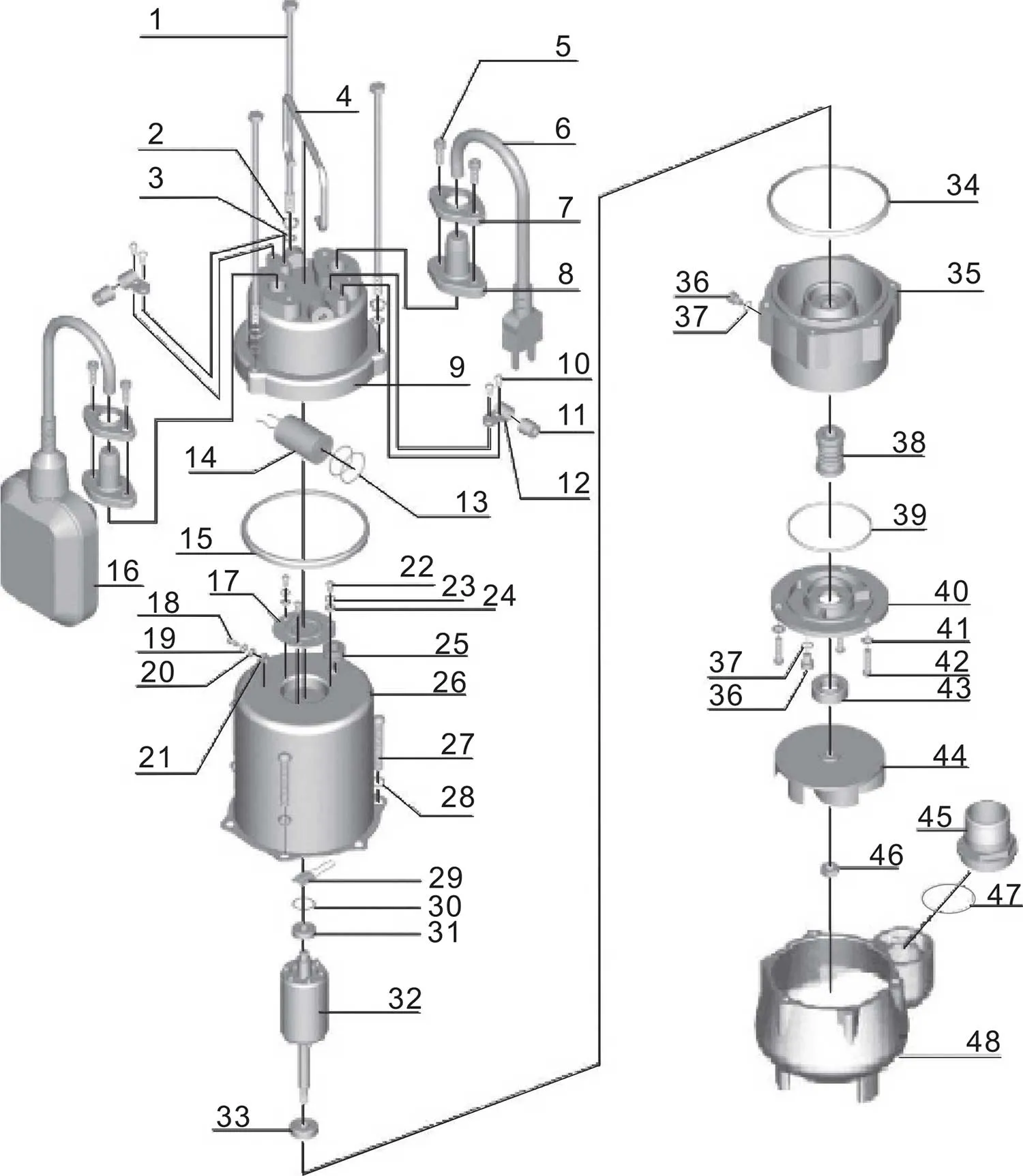 Основание  для Quattro Elementi Sewage-250F-Ci Арт.:771-763-048