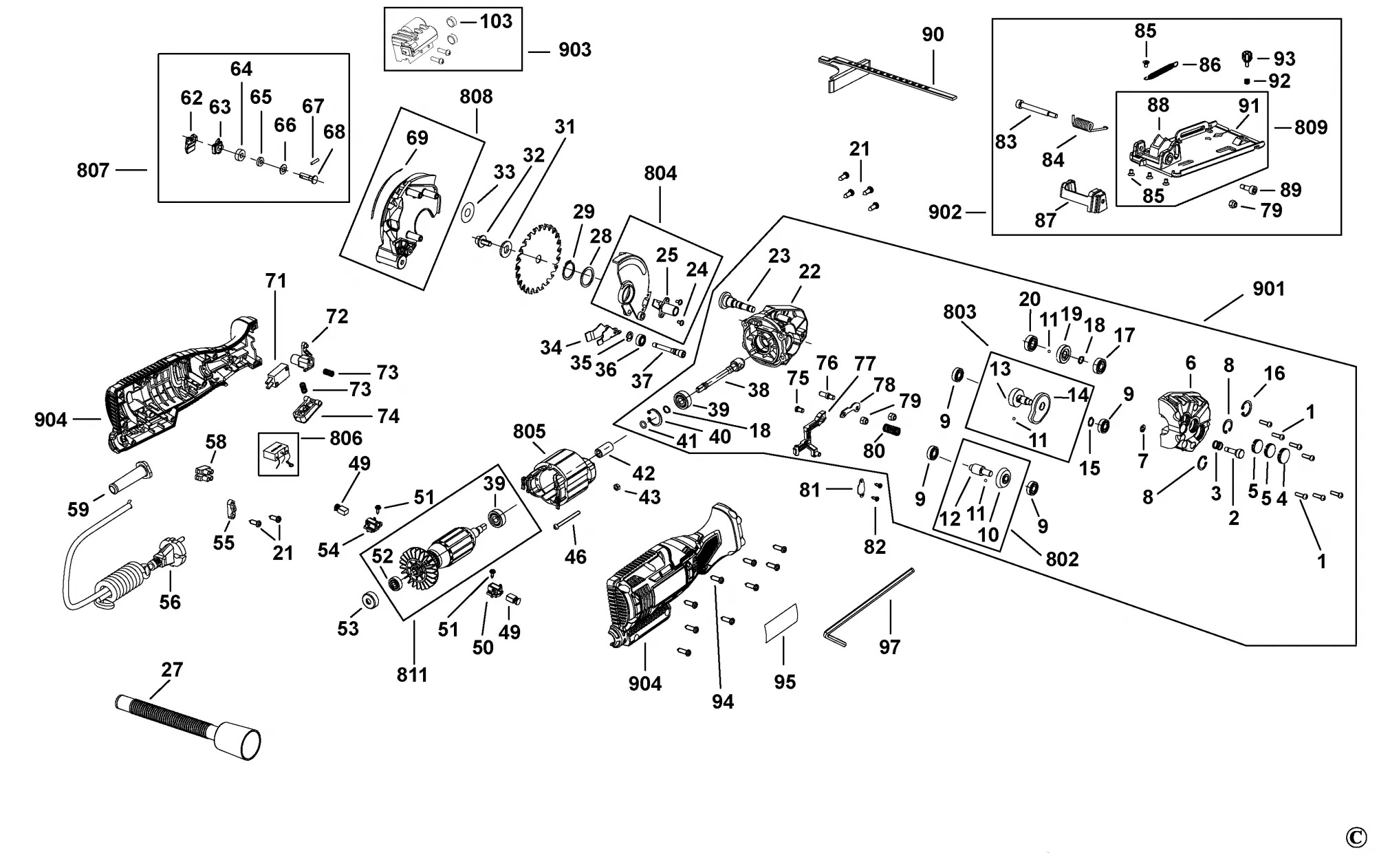 Шестерня коническая для Stanley FME380 TYPE 1 Арт.:1004721-34