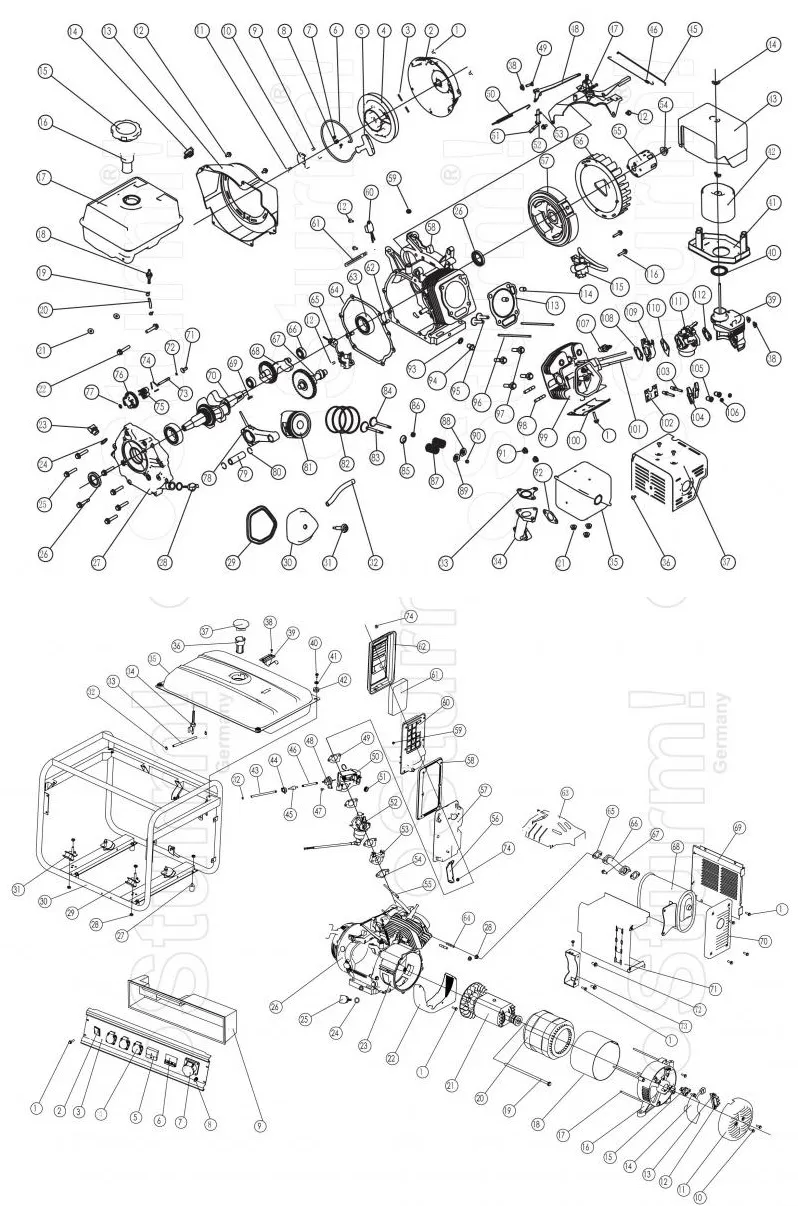 гнездо разъема  для Sturm PG87603 Арт.:PG87603-4