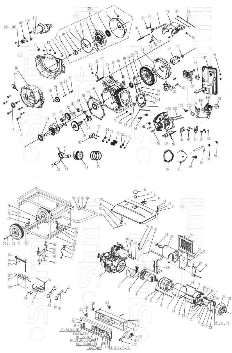 ручка  для Sturm PG8765E Арт.:PG8765E-1-53