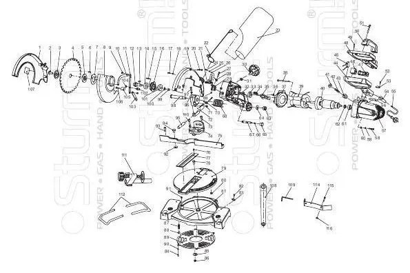 статор 55х43х4  для Sturm MS55211 Арт.:MS55211-39