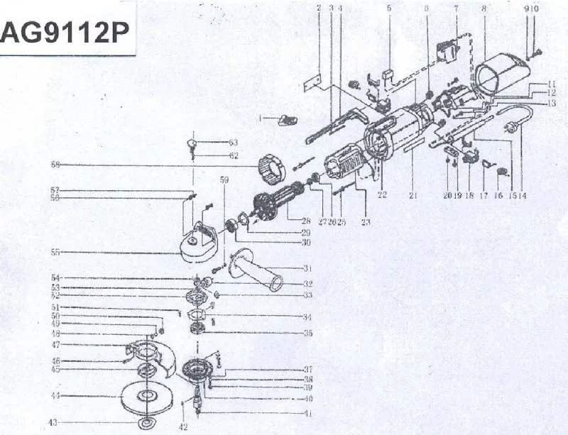 фиксатор провода  для Sturm AG9112P Арт.:AG9112P-19