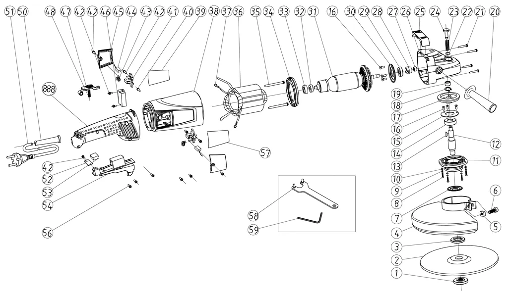 Запчасти, схема и деталировка Sturm AG9524P