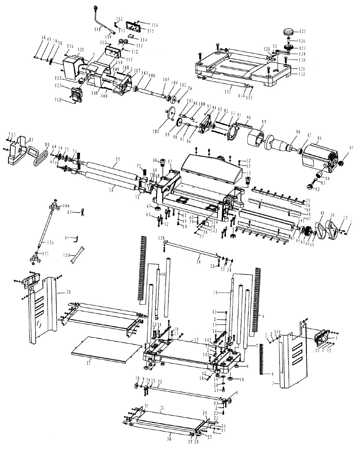 Запчасти, схема и деталировка Sturm BG6021A